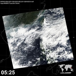 Level 1B Image at: 0525 UTC