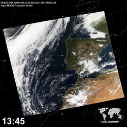 Level 1B Image at: 1345 UTC