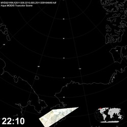 Level 1B Image at: 2210 UTC