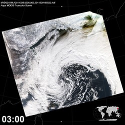 Level 1B Image at: 0300 UTC