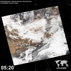 Level 1B Image at: 0520 UTC