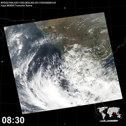 Level 1B Image at: 0830 UTC