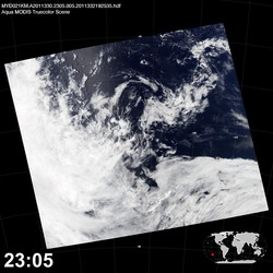 Level 1B Image at: 2305 UTC