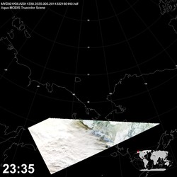 Level 1B Image at: 2335 UTC