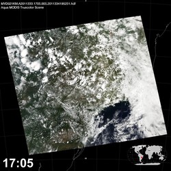 Level 1B Image at: 1705 UTC