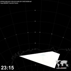 Level 1B Image at: 2315 UTC