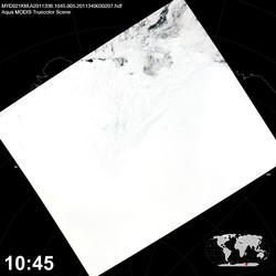 Level 1B Image at: 1045 UTC