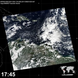 Level 1B Image at: 1745 UTC