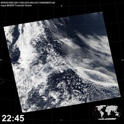 Level 1B Image at: 2245 UTC