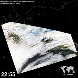 Level 1B Image at: 2255 UTC