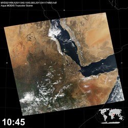 Level 1B Image at: 1045 UTC