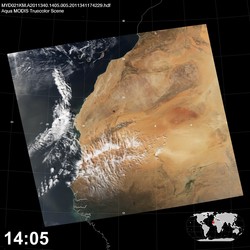 Level 1B Image at: 1405 UTC