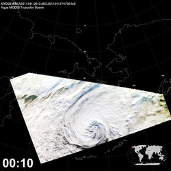 Level 1B Image at: 0010 UTC