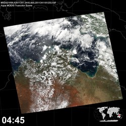 Level 1B Image at: 0445 UTC