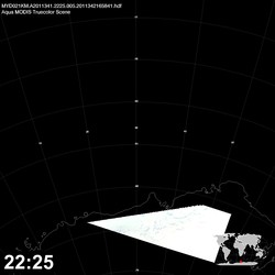 Level 1B Image at: 2225 UTC