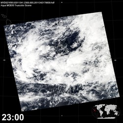 Level 1B Image at: 2300 UTC