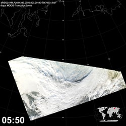 Level 1B Image at: 0550 UTC