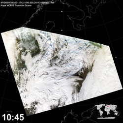 Level 1B Image at: 1045 UTC