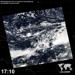 Level 1B Image at: 1710 UTC