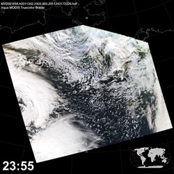 Level 1B Image at: 2355 UTC