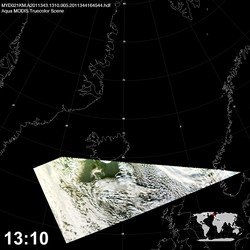 Level 1B Image at: 1310 UTC