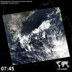 Level 1B Image at: 0745 UTC