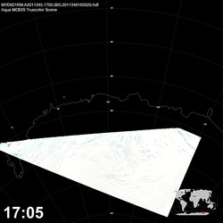 Level 1B Image at: 1705 UTC