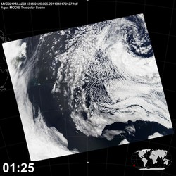 Level 1B Image at: 0125 UTC