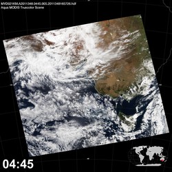 Level 1B Image at: 0445 UTC