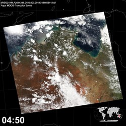 Level 1B Image at: 0450 UTC