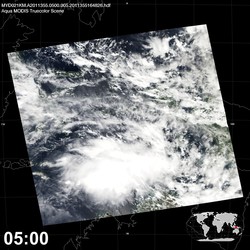 Level 1B Image at: 0500 UTC