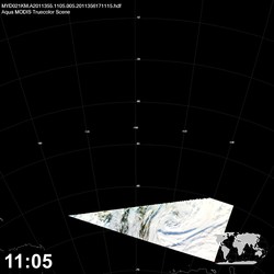 Level 1B Image at: 1105 UTC