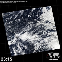 Level 1B Image at: 2315 UTC