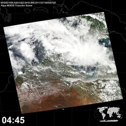 Level 1B Image at: 0445 UTC