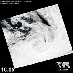 Level 1B Image at: 1605 UTC