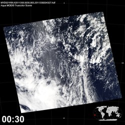 Level 1B Image at: 0030 UTC