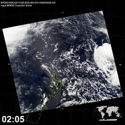 Level 1B Image at: 0205 UTC