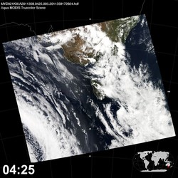 Level 1B Image at: 0425 UTC