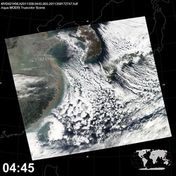 Level 1B Image at: 0445 UTC