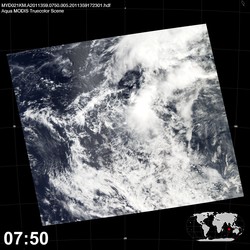 Level 1B Image at: 0750 UTC