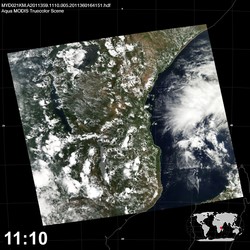 Level 1B Image at: 1110 UTC