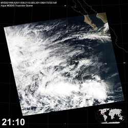 Level 1B Image at: 2110 UTC