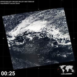 Level 1B Image at: 0025 UTC