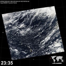 Level 1B Image at: 2335 UTC