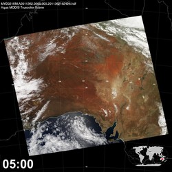 Level 1B Image at: 0500 UTC