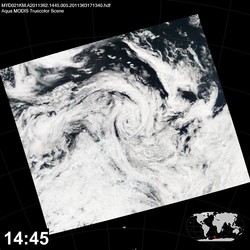 Level 1B Image at: 1445 UTC