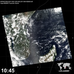 Level 1B Image at: 1045 UTC