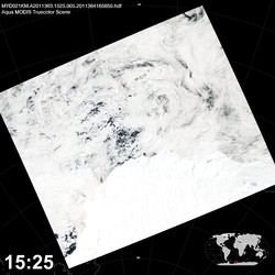 Level 1B Image at: 1525 UTC