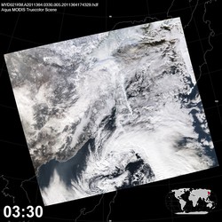 Level 1B Image at: 0330 UTC