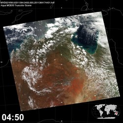 Level 1B Image at: 0450 UTC